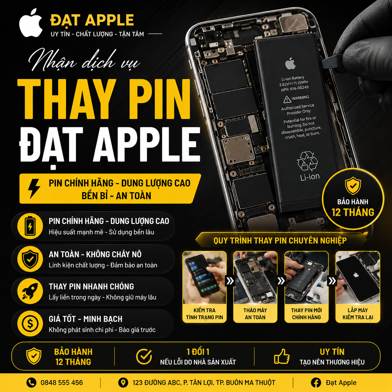 Thay Pin